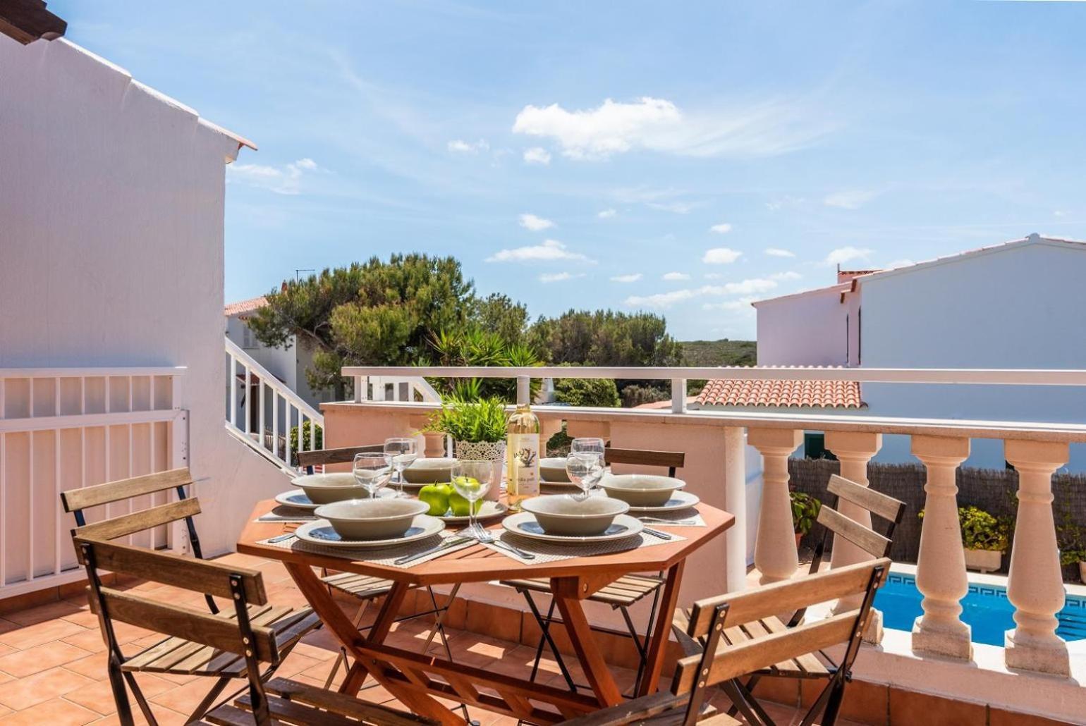 Villa Miguels Arenal d'en Castell Eksteriør billede